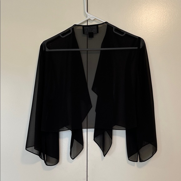 ALEX Black Sheer cover up size medium - Picture 6 of 7